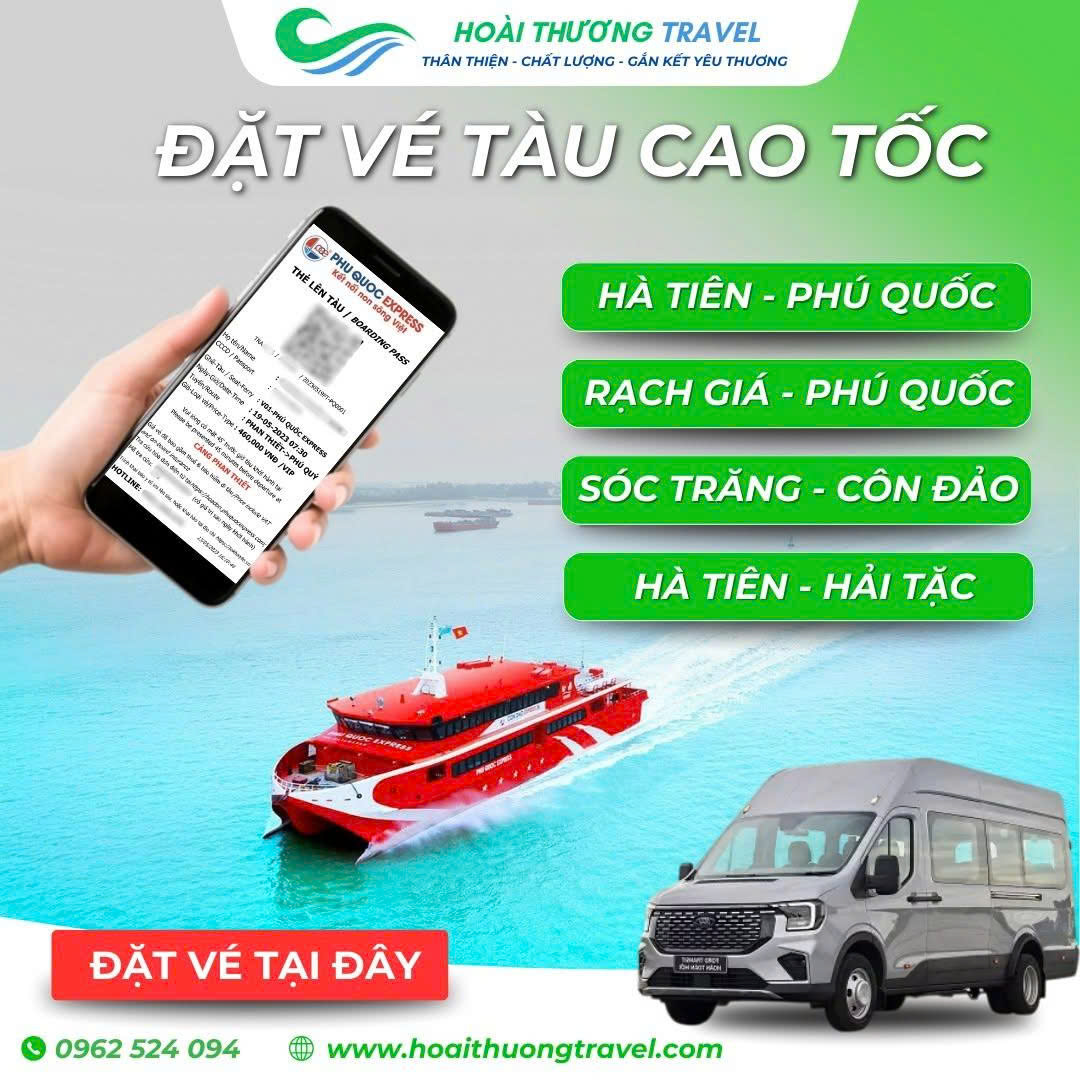 ĐẶT VÉ TÀU CAO TỐC – NHANH CHÓNG & TIỆN LỢI 🚤